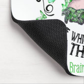 Ik ben het Storm van de traumatische hersenletsels Muismat (Hoek)