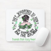 Ik ben het Storm van de traumatische hersenletsels Muismat (Met muis)