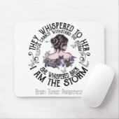 Ik ben het Storm van hersenschudding Muismat (Met muis)