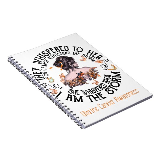 Ik ben het Storm van het bewustzijn van baarmoeder Notitieboek (Rechterzijde)