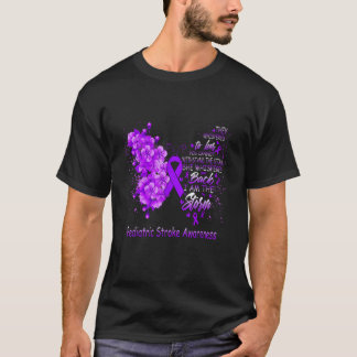 Ik ben het Storm van kinderziekte, Butterfl T-shirt