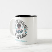 Ik ben het Storm van Myasthenia Gravis Tweekleurige Koffiemok (Voorkant links)