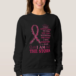 Ik ben het Storm Warrior Pink Ribbon Women Breast Trui