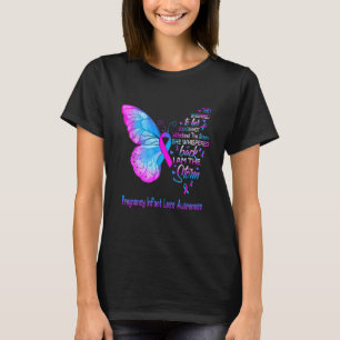 Ik ben het Storm Zwangerschap Baby verlies bewustz T-shirt