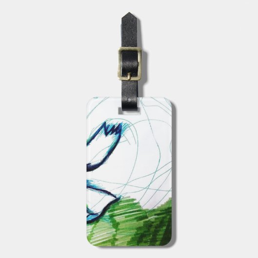 Ik ben het Stranger Dingen Bagagelabel (Voorkant verticaal)