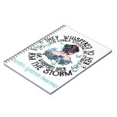 Ik ben het syndroom van de Storm Tourette Notitieboek (Linkerzijde)