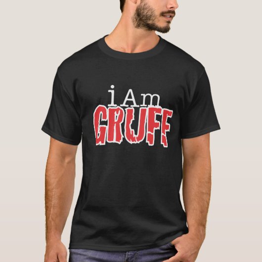 IK BEN HET T-SHIRT VAN DE GRUFF (Voorkant)