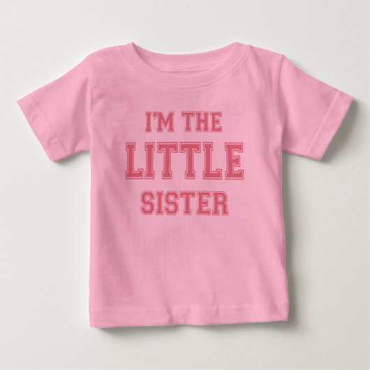 Ik ben het T-shirt van Little Sister (Voorkant)