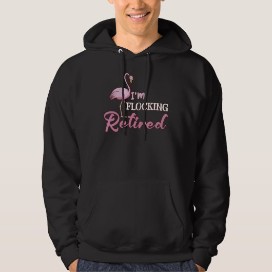 Ik ben het Vakken van het Retirement Ontwerp van F Hoodie (Voorkant)