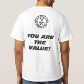 Ik ben het Value T-shirt (Achterkant)