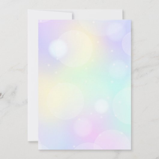 Ik ben het verjaardagsmeisje. In mijn tijdperk Ver Kaart (Achterkant)