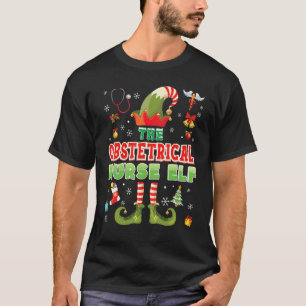 Ik ben het verpleegster elfen kerstpak zweten t-shirt