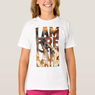 Ik ben het vuur dat ik dood ben. t-shirt