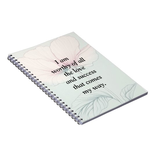 Ik ben het waard... notitieboek (Rechterzijde)