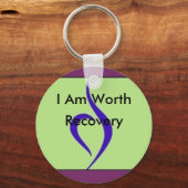 Ik ben het waard om te herstellen sleutelhanger (Voorkant)