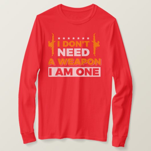 Ik ben het wapen t-shirt (Design voorkant)