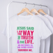 Ik ben het Way T-shirt in heldere kleuren