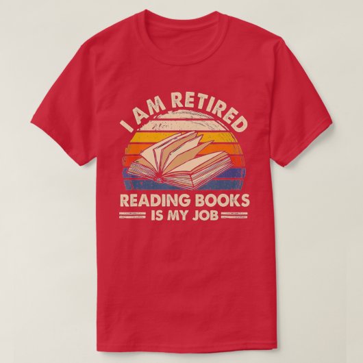Ik ben het zat om leesboeken te lezen... is mijn b t-shirt (Design voorkant)