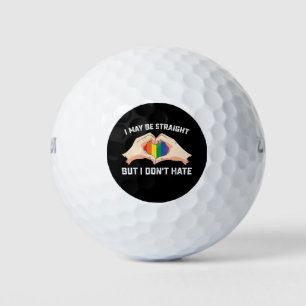 Ik ben hetero, maar ik haat geen homo lesbienne golfballen