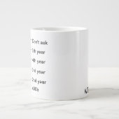 Ik ben hier al een tijdje... ... ... ... ... ... . grote koffiekop (Voorkant)