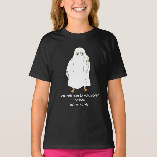 Ik ben hier alleen maar om over het kind T-Shirt t (Voorkant)