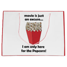 Ik ben hier alleen maar voor de popcorn Grappige s