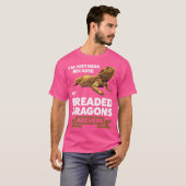 Ik ben hier alleen omdat mijn baard van Breaded Dr T-shirt (Voorkant volledig)