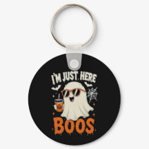 “Ik ben hier alleen voor Boos” spookontwerp