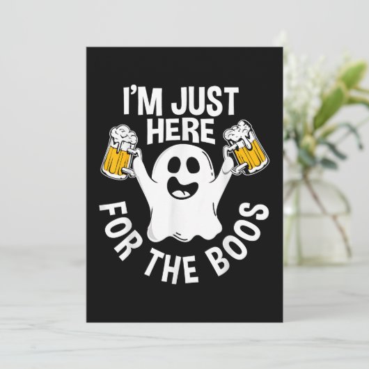 Ik ben hier alleen voor de boeken kaart (Staand voorkant)