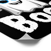 Ik ben hier alleen voor de Boos Fun Halloween Beer Poster (Hoek)