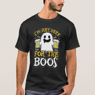 Ik ben hier alleen voor de Boos - Ghost Booze - Hw T-shirt