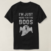Ik ben hier alleen voor de Boos, Hilarious Hallowe T-shirt (Design voorkant)