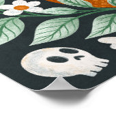 'Ik ben hier alleen voor de drank' - Halloween Pri Poster (Hoek)