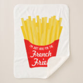 Ik ben hier alleen voor de Fransen. Sherpa Deken (Voorkant)