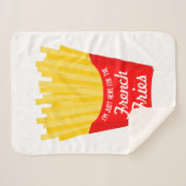 Ik ben hier alleen voor de Fransen. Sherpa Deken (Voorkant (horizontaal))