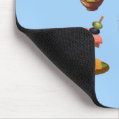 Ik ben hier alleen voor de grappige tapas muismat (Hoek)