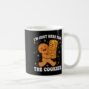 Ik ben hier alleen voor de koekjes Gingerbear  Koffiemok