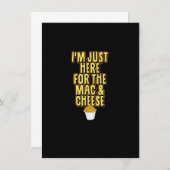 Ik ben hier alleen voor de Mac en de kaas... Kaart (Voorkant / Achterkant)