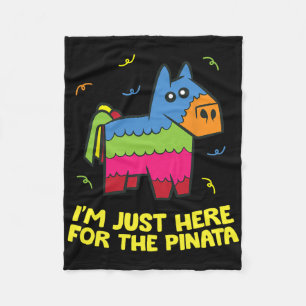Ik ben hier alleen voor de Pinata Fleece Deken