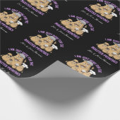 Ik ben hier alleen voor de Roast Potatoes Funny Cadeaupapier (Hoek)