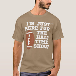 Ik ben hier alleen voor de rustshow jongen t-shirt