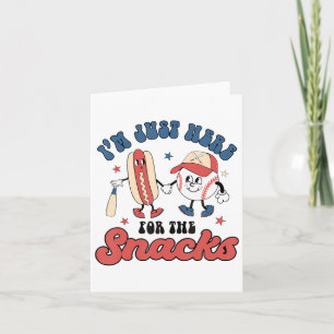 Ik ben hier alleen voor de snacks Bysebyll 4 juli Kaart