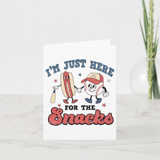 Ik ben hier alleen voor de snacks van Bysebyll Lov Kaart (Voorkant)