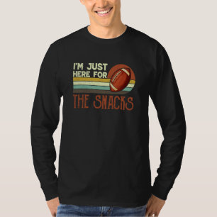Ik ben hier alleen voor de snacks Vintage Fantasy T-shirt
