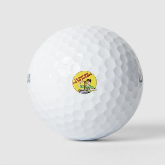 Ik ben hier alleen voor de Spaghetti Golfballen (Voorkant)