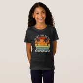 Ik ben hier alleen voor de Sunshine, Summer Vibes T-shirt (Voorkant volledig)