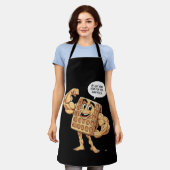 IK BEN HIER ALLEEN VOOR DE WAFELS SCHORT (Gedragen)