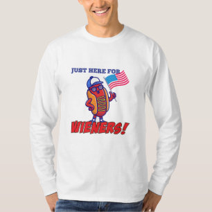 Ik ben hier alleen voor de winners tshirt  Onafhan