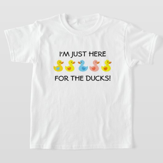 Ik ben hier alleen voor het Ducks Cruise Shirt (Laagn)
