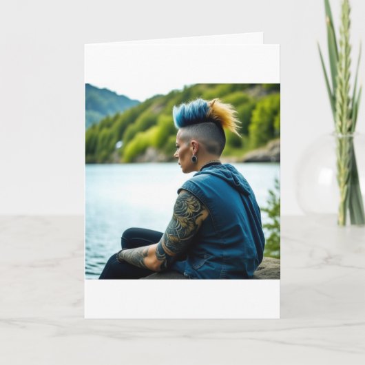 Ik ben hier als je me nodig hebt kaart (Voorkant)